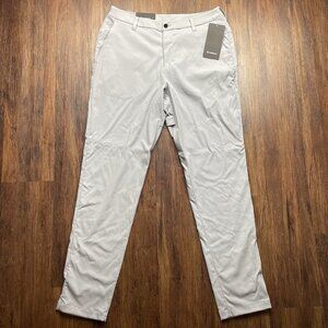 Lululemon Commission Pant Slim 32”L Size 34 Seal Gray